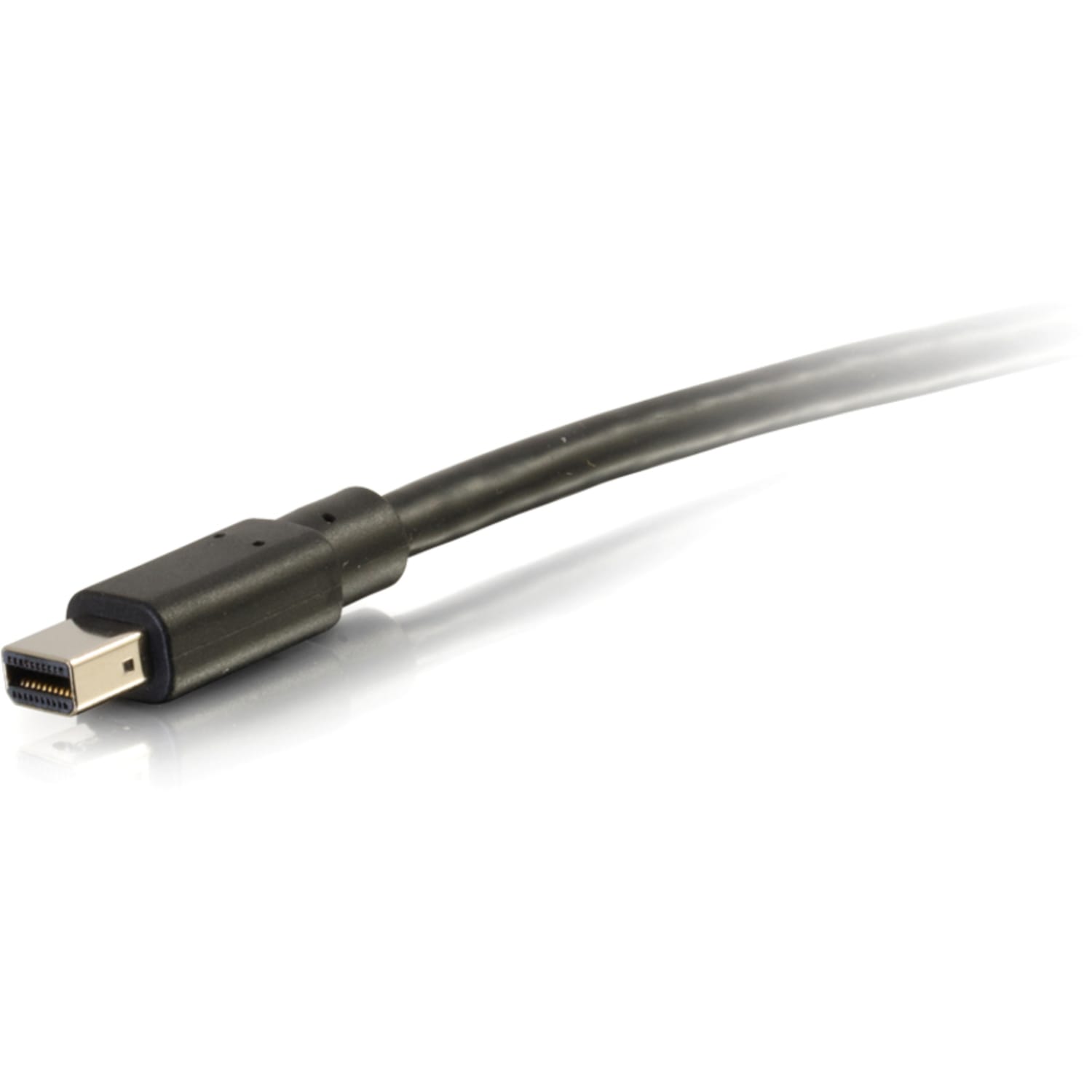 C2G Mini DisplayPort to DisplayPort Adapter Cable - 6ft, 4K 30Hz, Black - DisplayPort/Mini DisplayPort  - 54301 - Image 5
