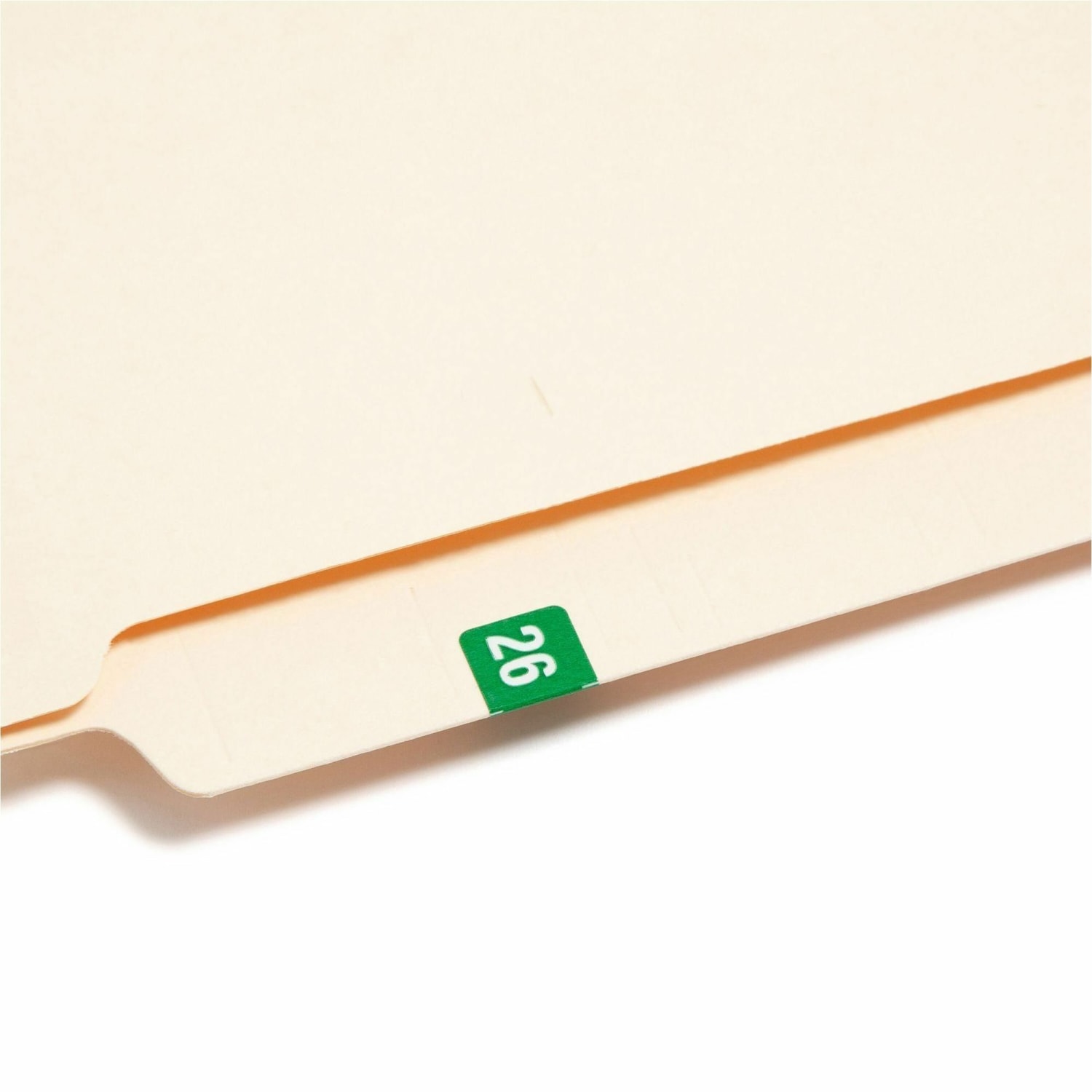 Smead ETS Color-Coded Year Labels, 1/2inH x 1inW, Green, 25 / Sheet, 10 Total Sheets, 2026 Total Label(s), 250 / Pack - Image 3
