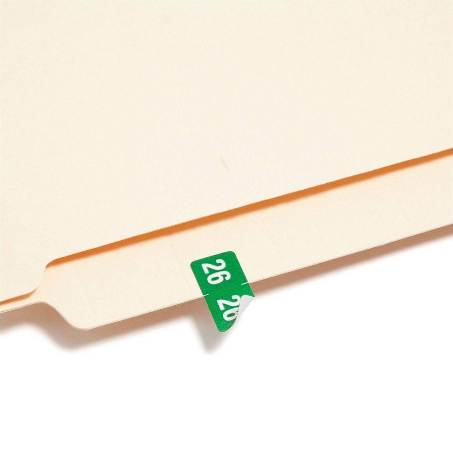 Smead ETS Color-Coded Year Labels, 1/2inH x 1inW, Green, 25 / Sheet, 10 Total Sheets, 2026 Total Label(s), 250 / Pack - Image 4