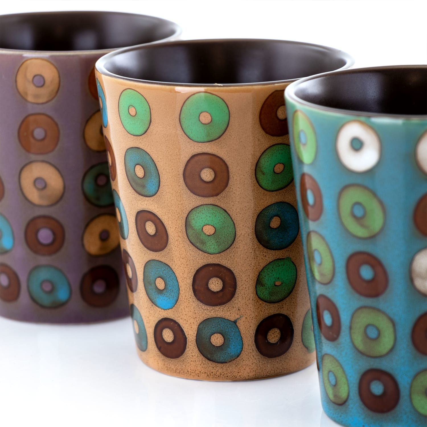 Mr. Coffee Coupa Cafe 3-Piece Mug Set, 13 Oz, Assorted - Image 3