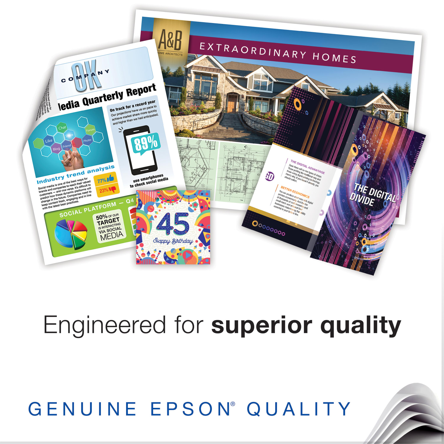 Epson Presentation Paper, Matte White, Ledger (11in x 17in), 100 Sheets Per Pack, 27 Lb, 90 Brightness - Image 5