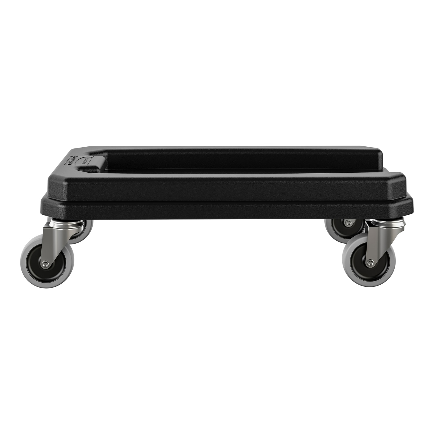 Suncast Commercial Slim Trash Can Dolly, 6-3/16inH x 11-7/8inW x 20-3/4inD, Black - Image 4