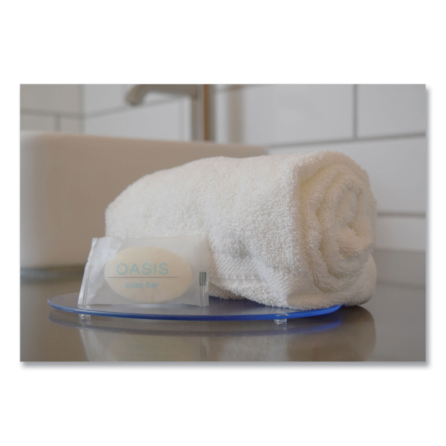 Oasis Soap Bar, Clean Scent, 0.46 oz, 1,000/Carton - Image 4