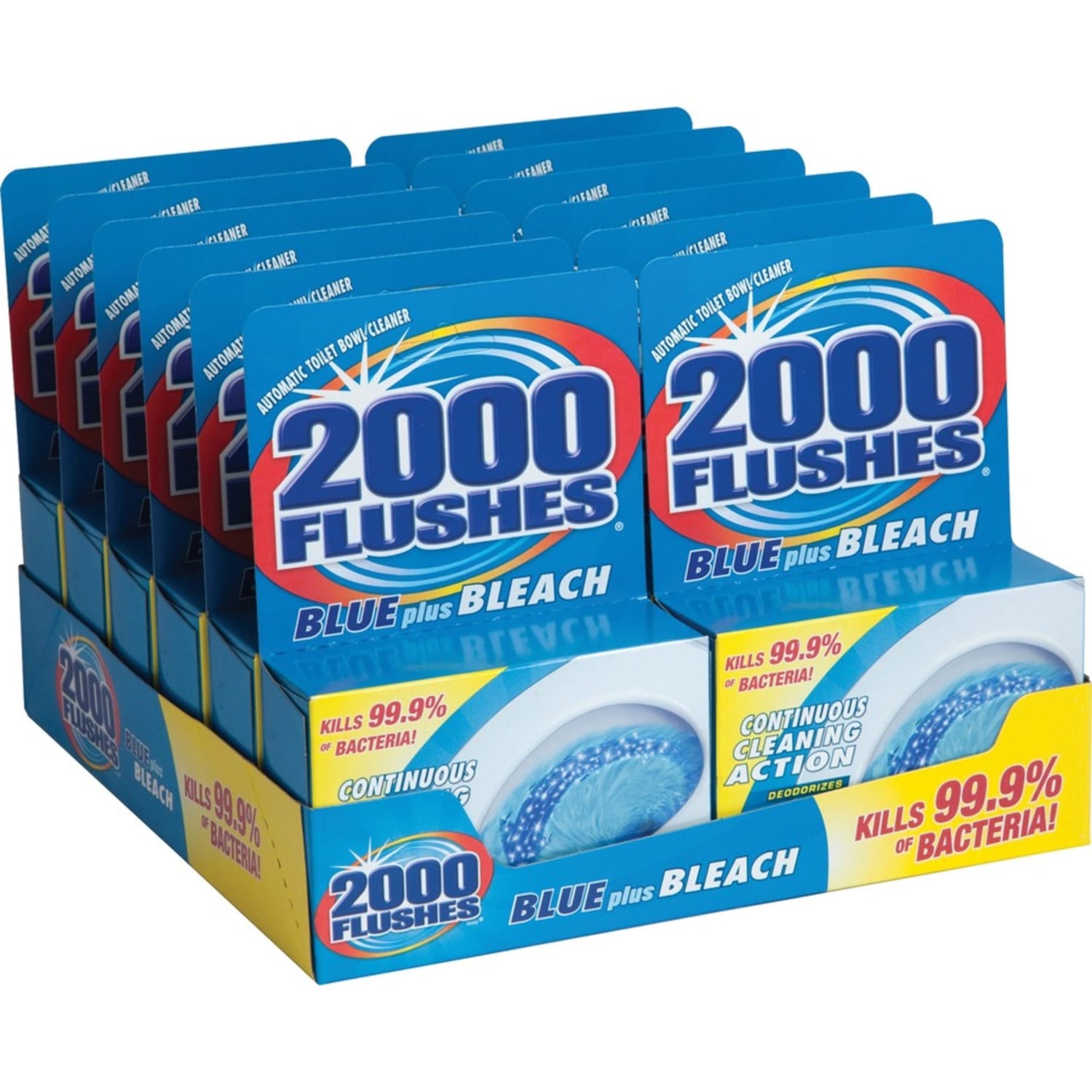 2000 Flushes Plus Bleach Bowl Cleaner, 3.5 Oz Bottle - Image 6