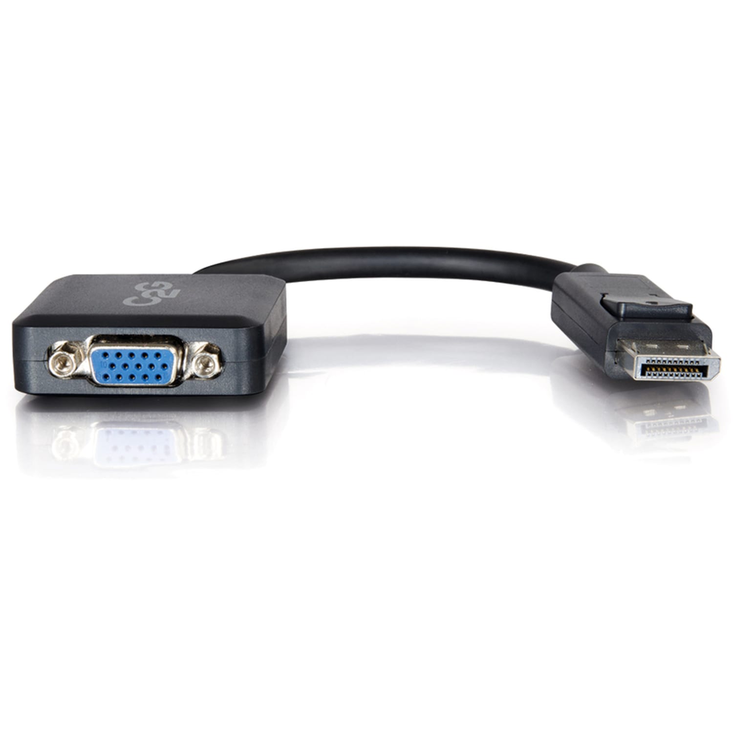 C2G 8i DisplayPort to VGA Active Adapter Converter - DisplayPort Male to VGA Female, 1920x 1200, Black - DisplayPort/VGA  - 54323 - Image 3