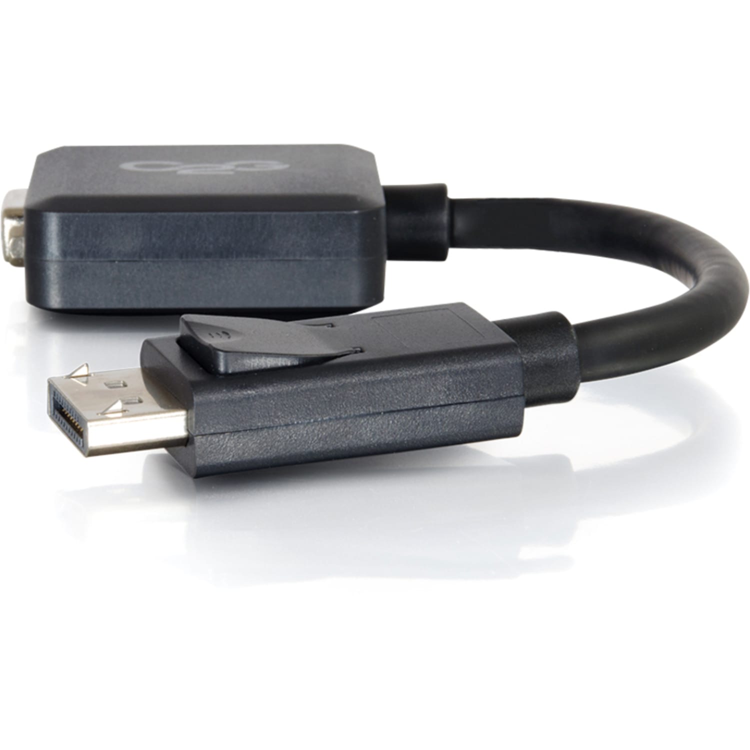 C2G 8i DisplayPort to VGA Active Adapter Converter - DisplayPort Male to VGA Female, 1920x 1200, Black - DisplayPort/VGA  - 54323 - Image 4