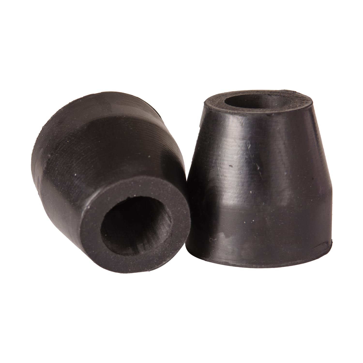 DMI Walker And Cane Replacement Tips, With Metal Inserts, 3/4in, Black, Pack Of 2 - Image 3