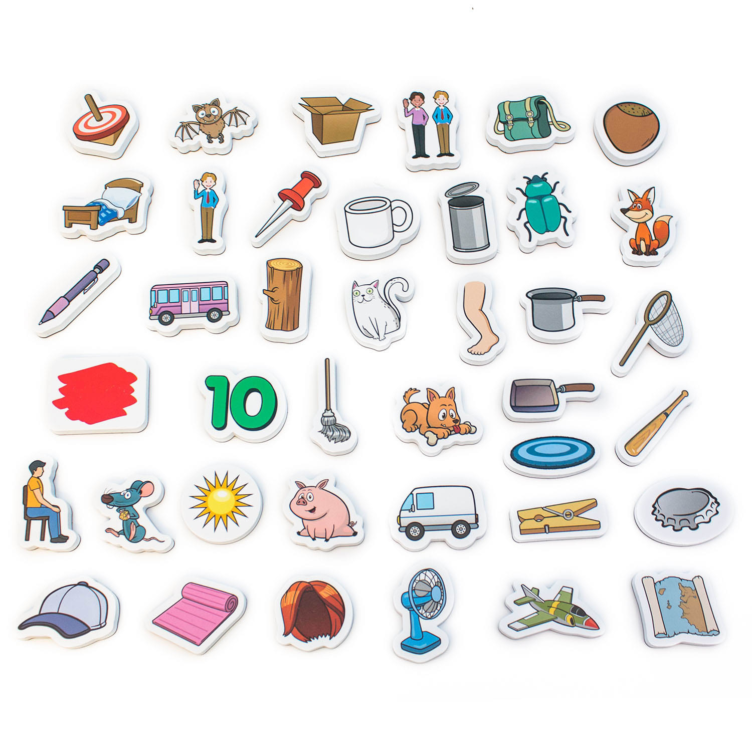 Junior Learning Rainbow CVC Objects, Multicolor, Pre-K - Image 4