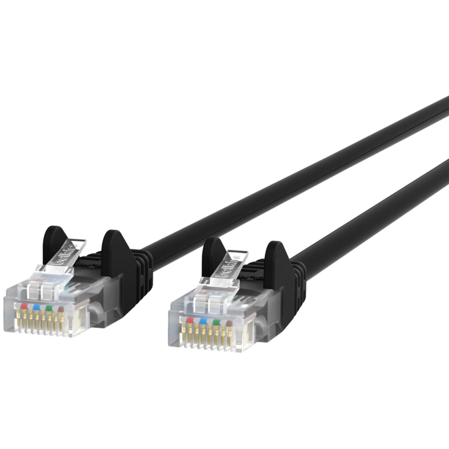 Belkin Cat5e Patch Cable - RJ-45 Male Network - RJ-45 Male Network - 4ft - Black - Image 5