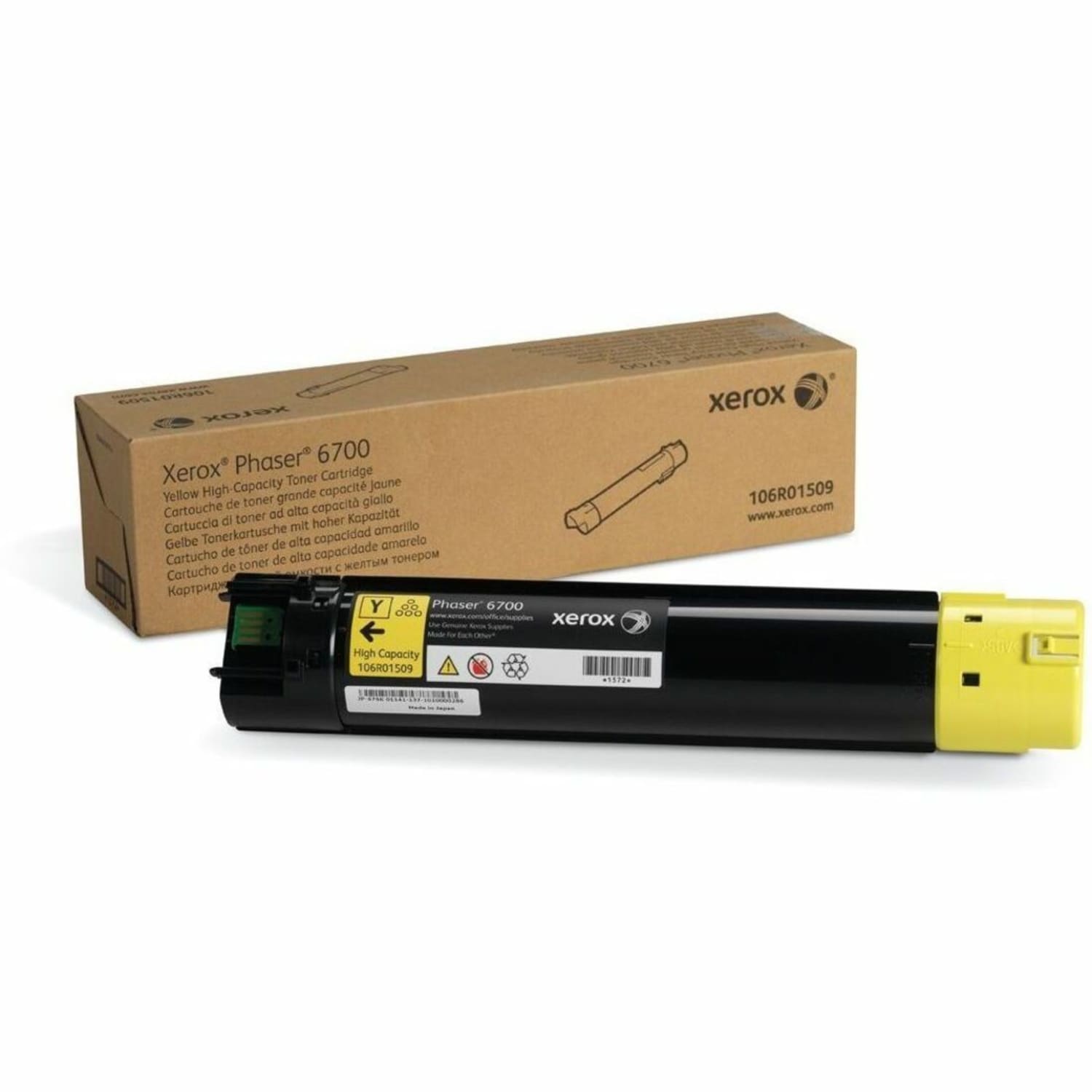 Xerox 6700 Yellow High Yield Toner Cartridge, 106R01509 - Image 3
