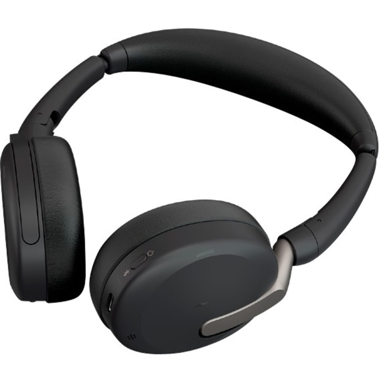 Jabra Evolve2 65 Flex Headset - Stereo - Wireless - Bluetooth - 98.4 ft - 20 Hz to 20 kHz - On-ear - Binaural - 2669998998901 - Image 6