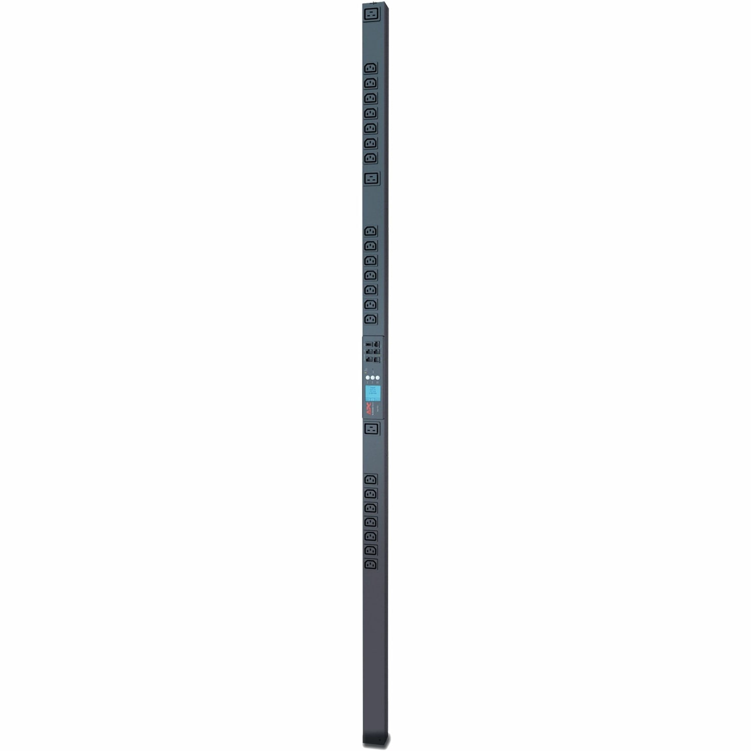 Rack PDU 2G, Metered-by-Outlet, ZeroU, 16A, 100-240V, (21) C13 & (3) C19 - Metered-by-Outlet - IEC 60320 C20 - 200 V, 208 V, 230 V - 0U - Vertical - Rack-mountable
