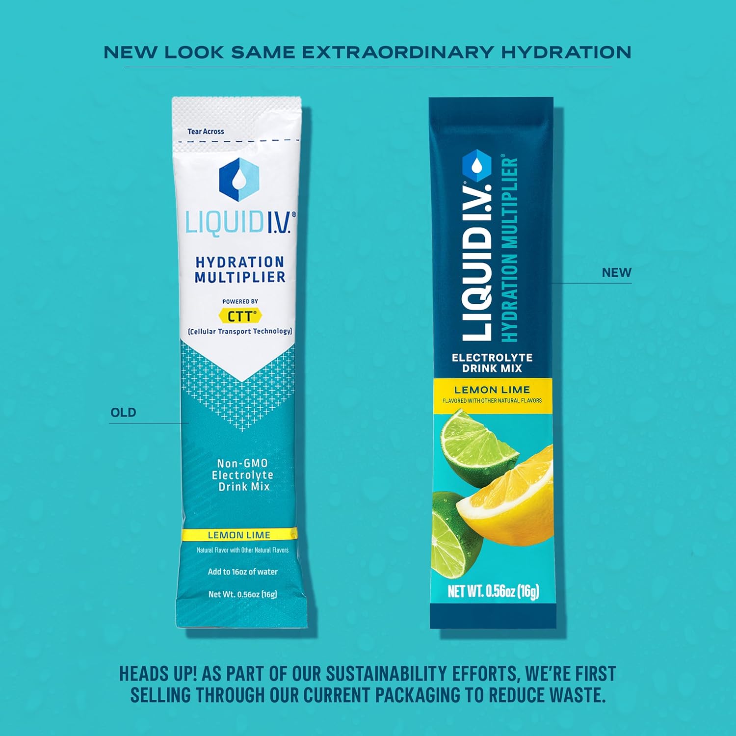 Liquid IV Lemon Lime Hydration Multiplier, 0.56 Fl Oz, Pack Of 10 Pouches - Image 5
