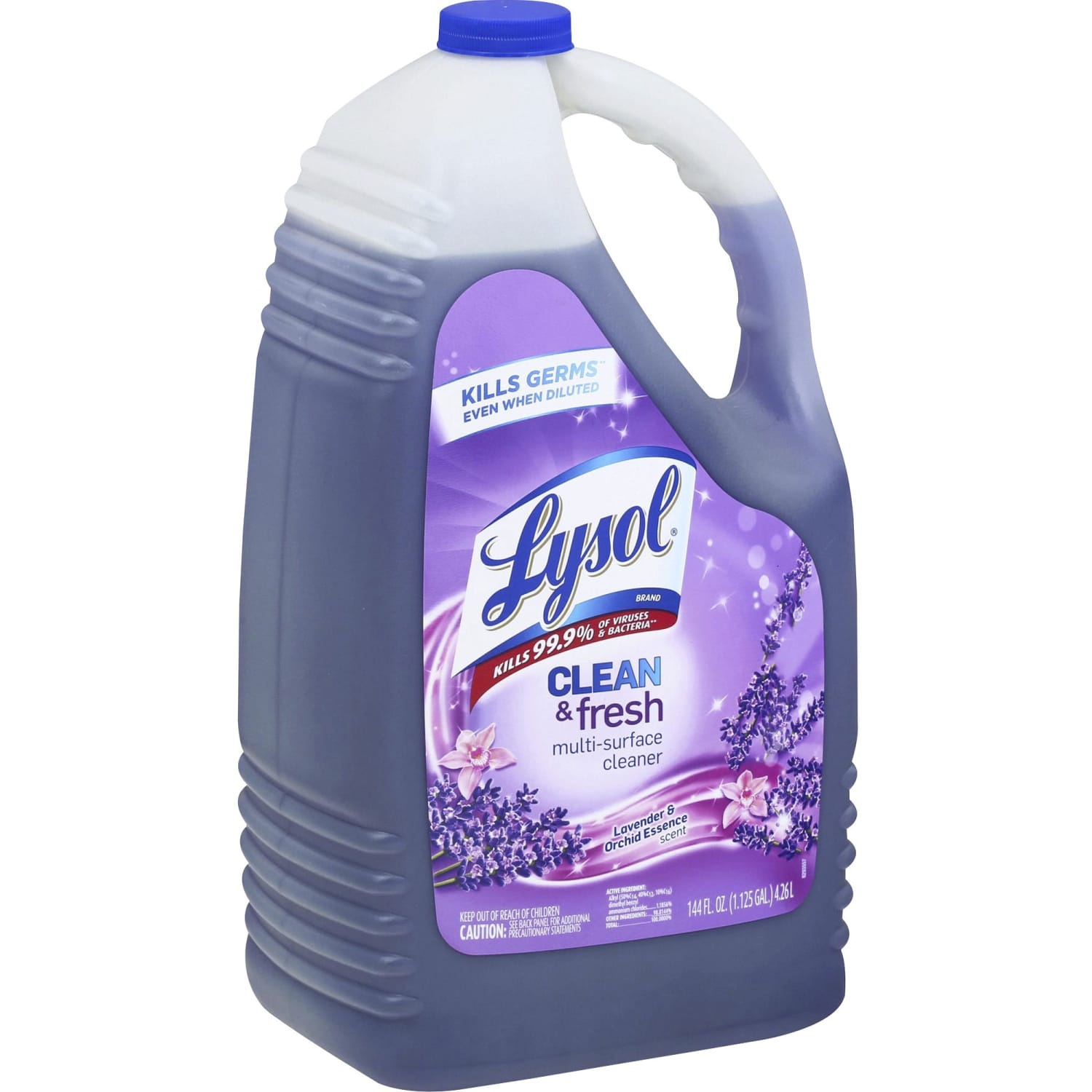 Lysol Clean & Fresh Multi-Surface Cleaner, Clean & Fresh Lavender Orchid Scent, 144 Oz Bottle - Image 3