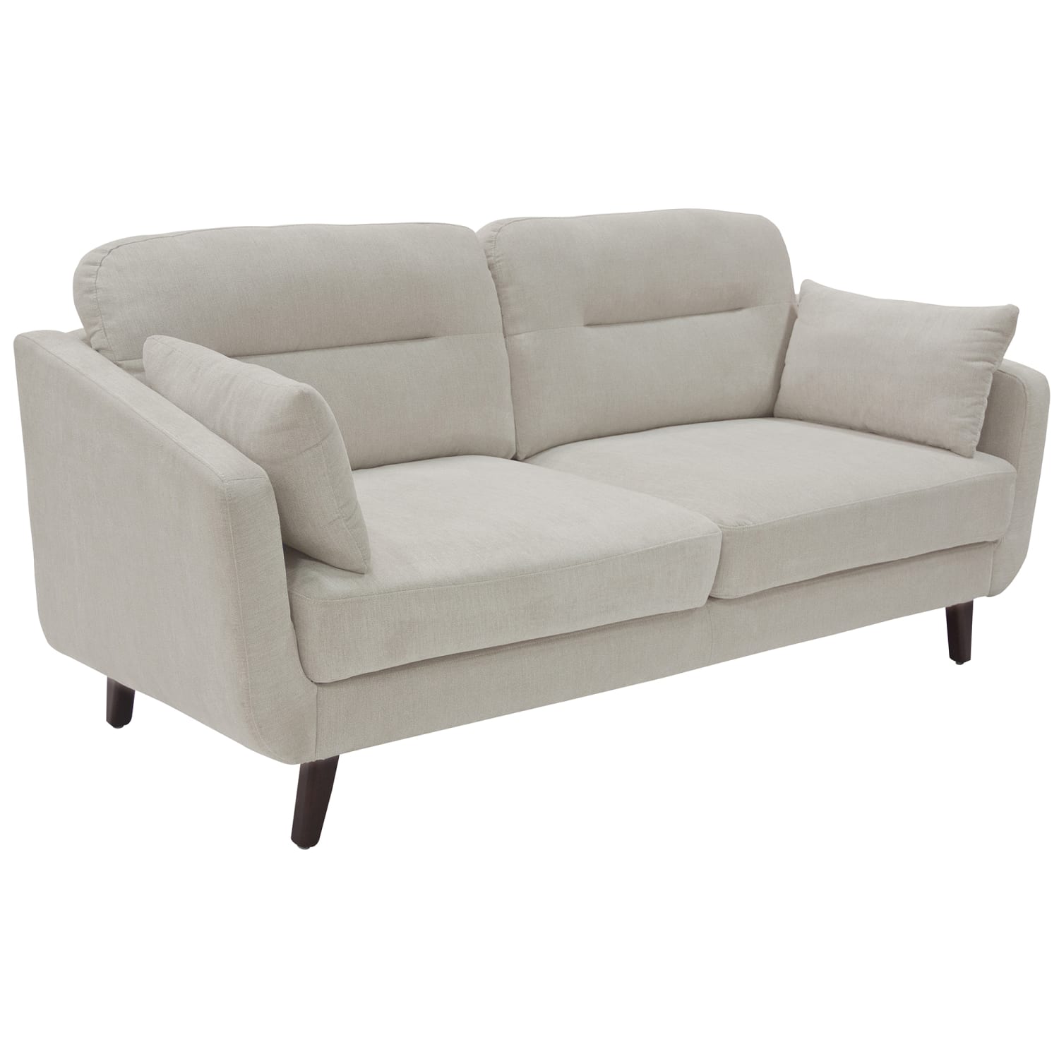 Serta® Sierra Collection Sofa, Ivory/Chestnut - Image 3