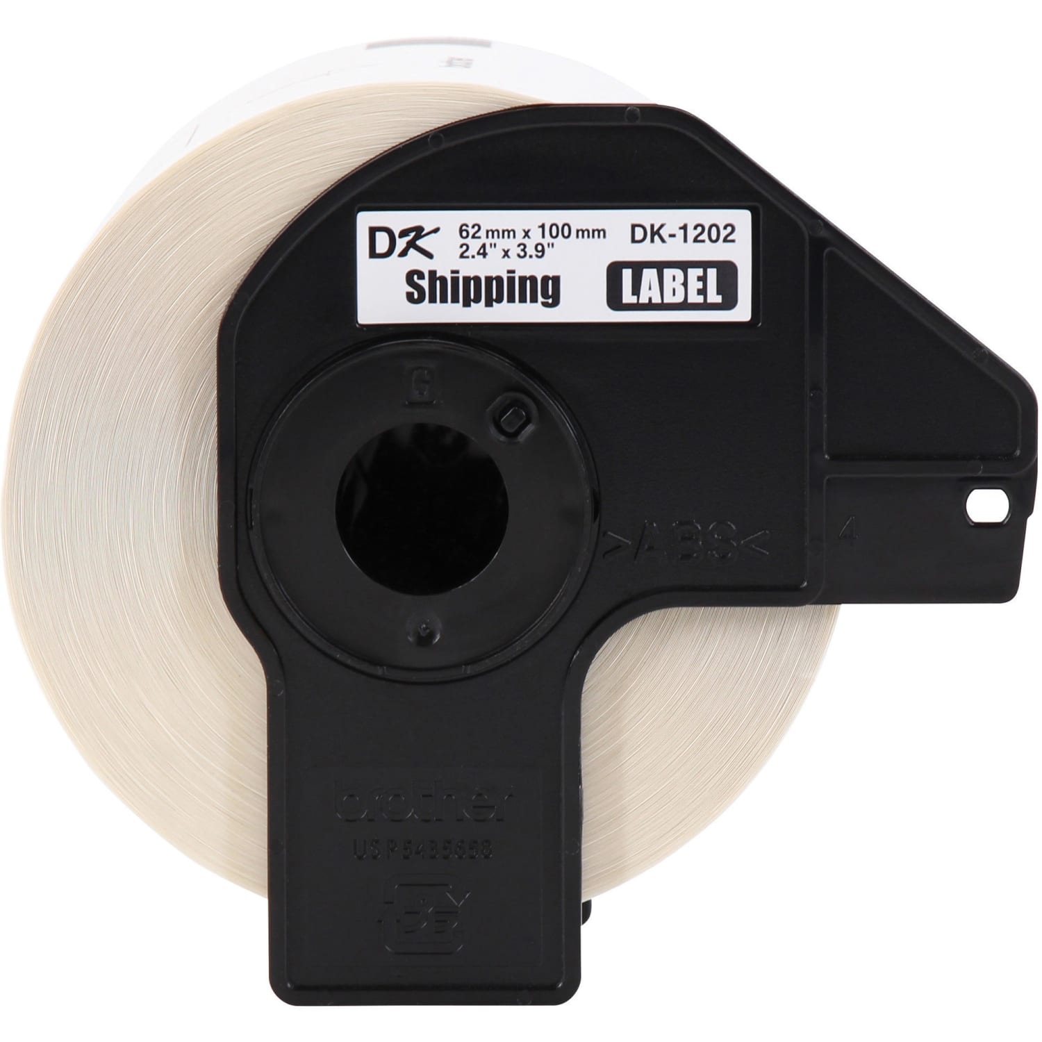 Brother DK-1202 White Die-Cut Labels, DK1202, 2.4in x 3.9in, Pack Of 300 - Image 4