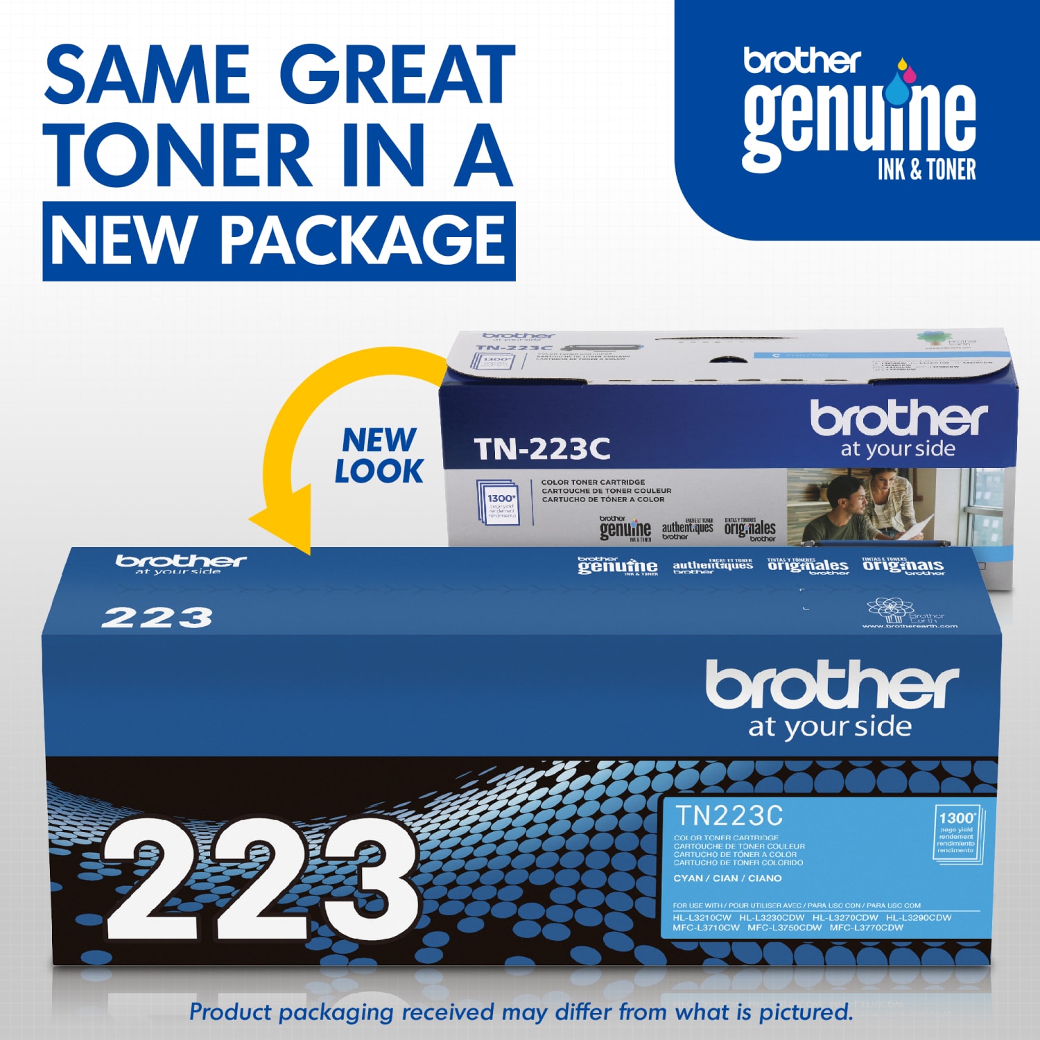 Brother TN-223 Cyan Toner Cartridge, TN-223C - Image 4