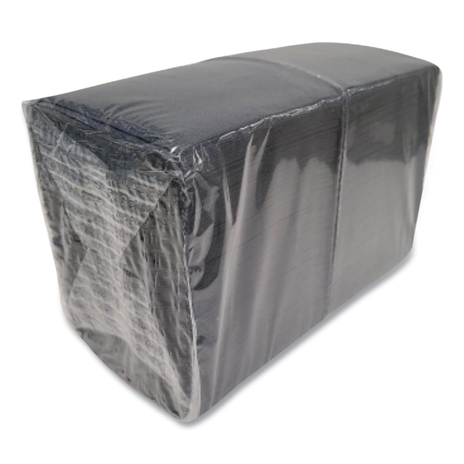 Morcon Tissue Morsoft Beverage Napkins, 2-Ply, 9 x 9.5, Black, 1,000/Carton - Image 4