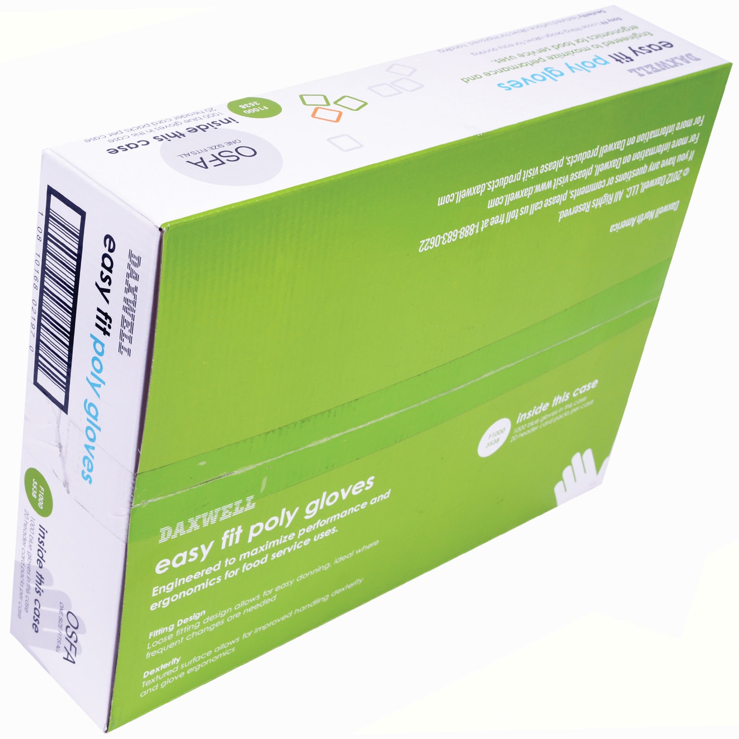 EZFit Poly Gloves, Case Of 1,000 - Image 3