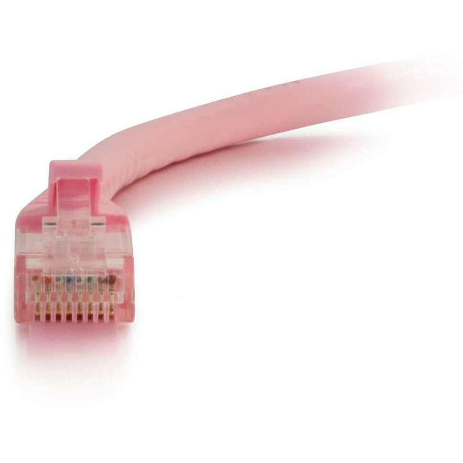 C2G 3ft Cat6 Ethernet Cable - Snagless Unshielded (UTP) - Pink - Category 6 for Network Device - RJ-45 Male - RJ-45 Male - 3ft - Pink - Image 3
