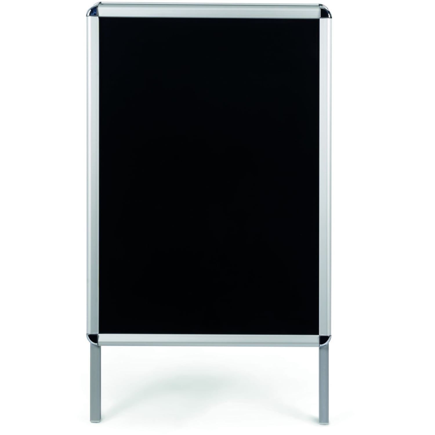 MasterVision Black Wet-Erase Display Board, 32in x 21in, Silver Aluminum Frame - Image 4