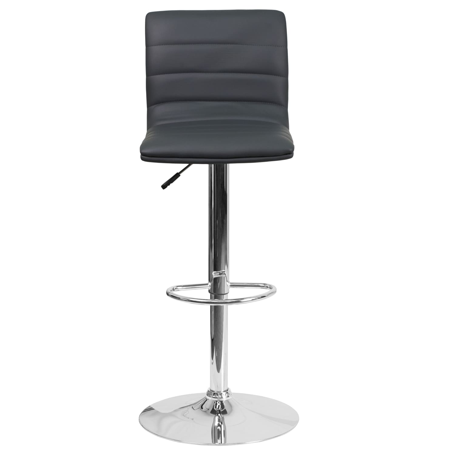 Flash Furniture Contemporary Adjustable Bar Stools Gray VinylChrome Frame PopularChairscom Flash Furniture Contemporary Adjustable Bar Stools Gray VinylChrome Frame PopularChairscom