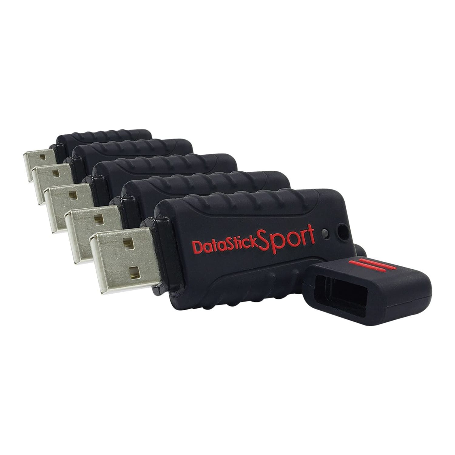 Centon DataStick Pro USB 2.0 Flash Drives, 16GB, Sport Black, Pack Of 5 Flash Drives, DSW16GB5PK - Image 4