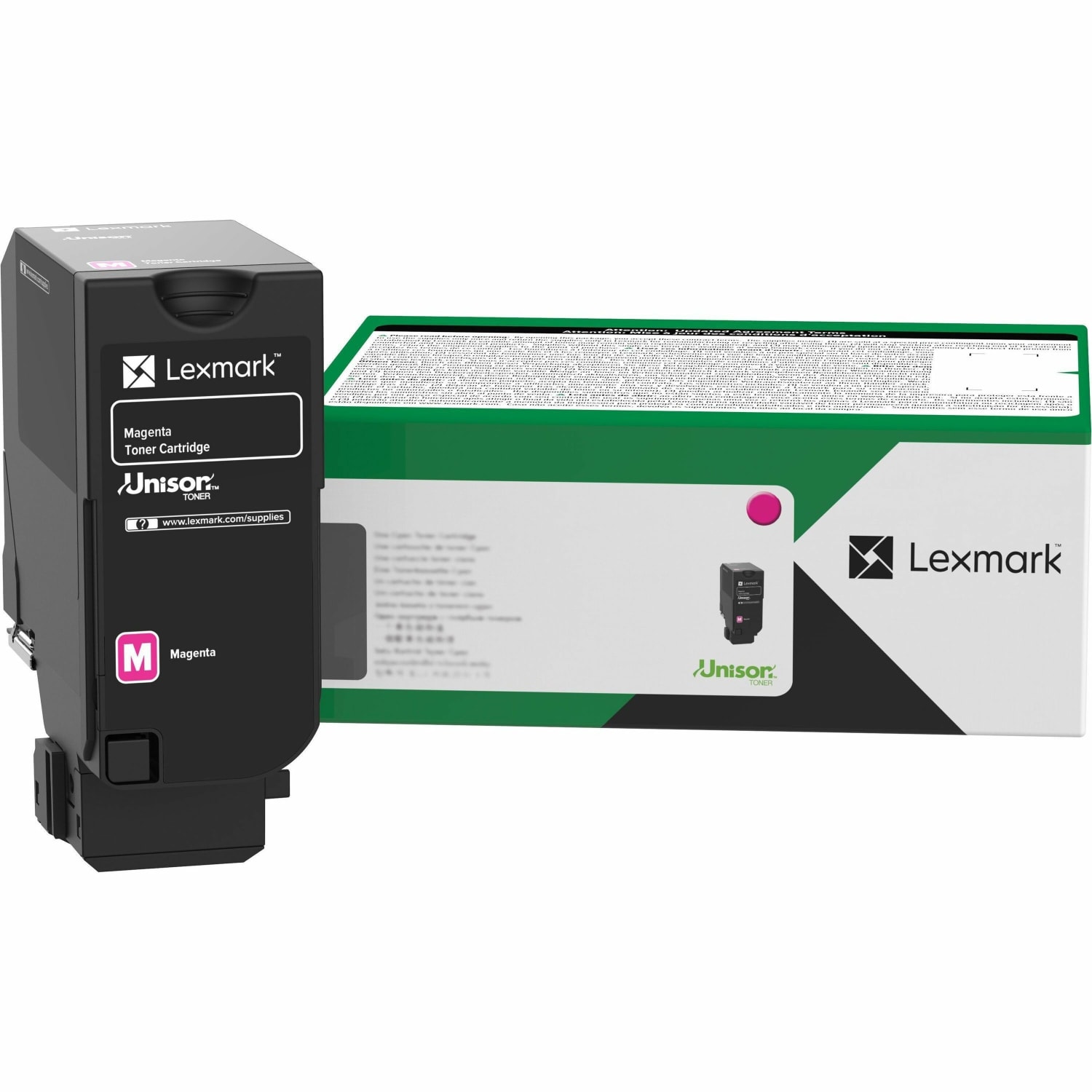 Lexmark Unison Original Laser Toner Cartridge - Magenta - 1 Each - 5000 Pages