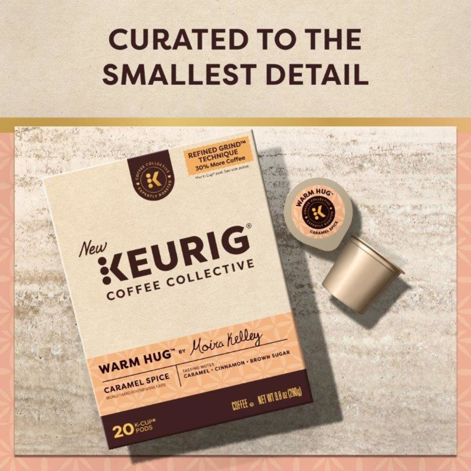 Keurig Coffee Collective Warm Hug Caramel Spice Single-Serve K-Cup Pods, Light Roast Coffee, 20 Count - Image 5