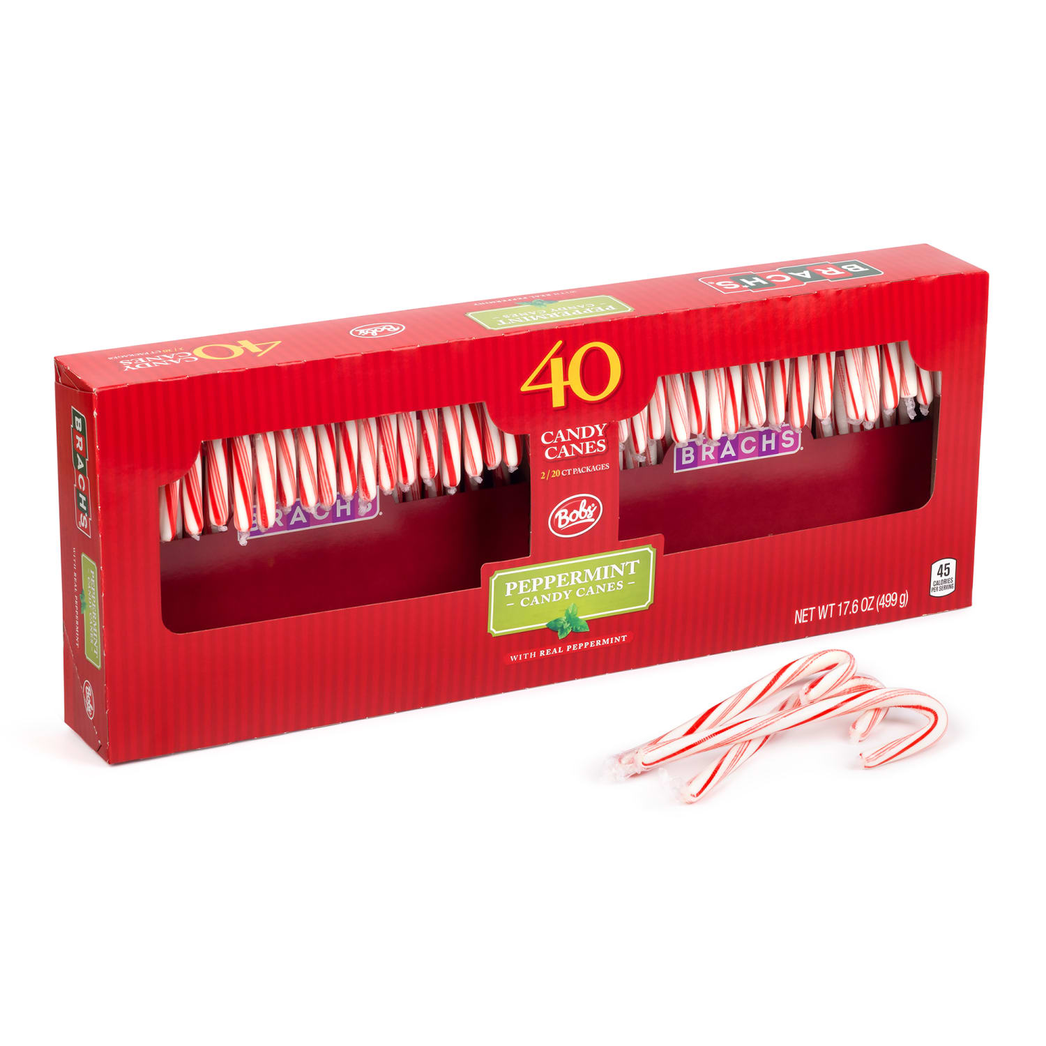 Brachs Candy Canes, Pack Of 40 Candy Canes - Image 3