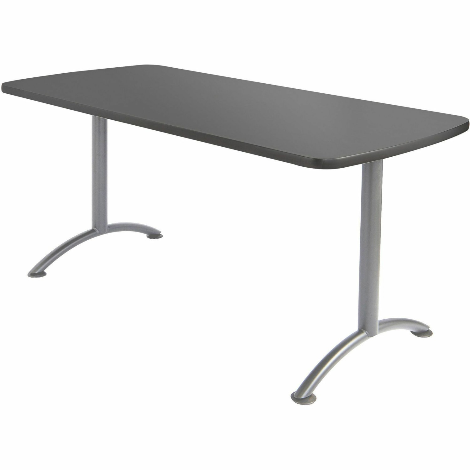 Iceberg IndestrucTable TOO Utility Table Top, Rectangle, Graphite - Image 4