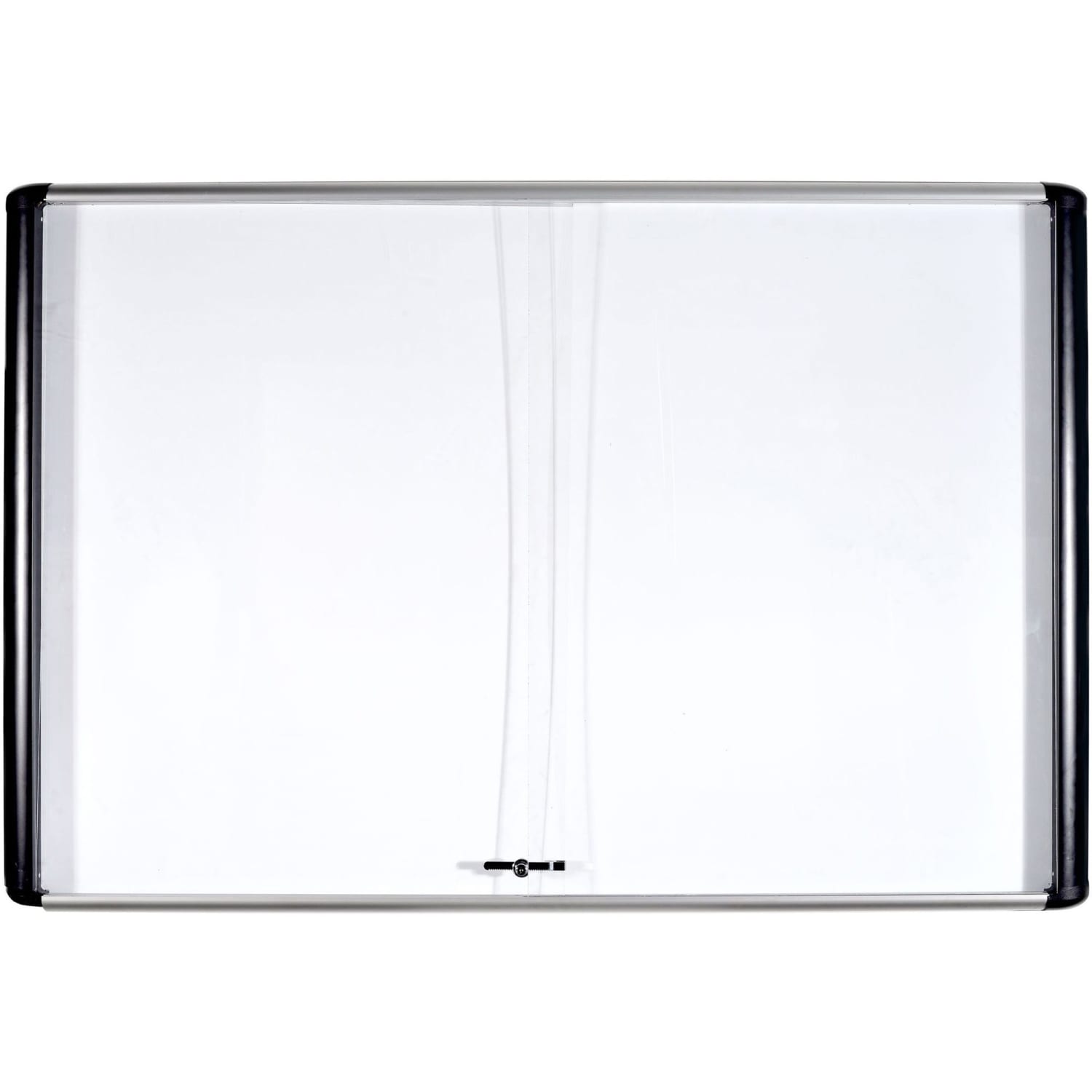 MasterVision Platinum Pure Magnetic Dry-Erase Enclosed Whiteboard, 48in x 72in, Aluminum Frame With Silver Finish - Image 4