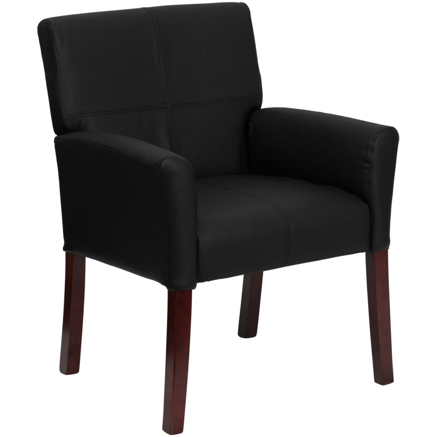 Flash Furniture Leathersoft SideReception Chairs White PopularChairscom