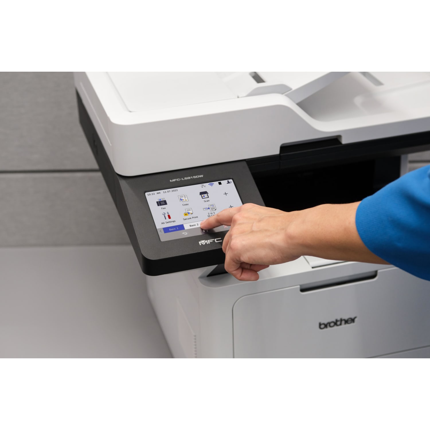 Brother MFC-L5915DW Wireless Business Laser Monochrome All-in-One Printer - Image 6