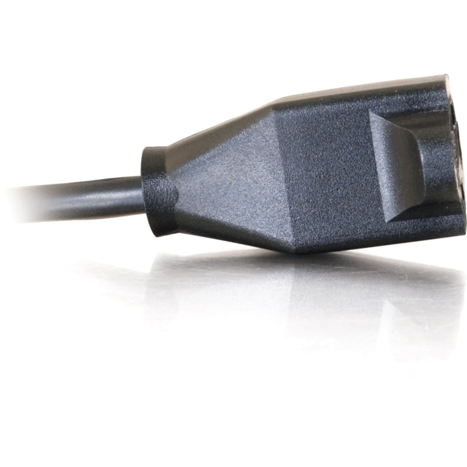 C2G 1ft Power Extension Cord - 18 AWG - Outlet Saving Cord - 1ft - Image 6