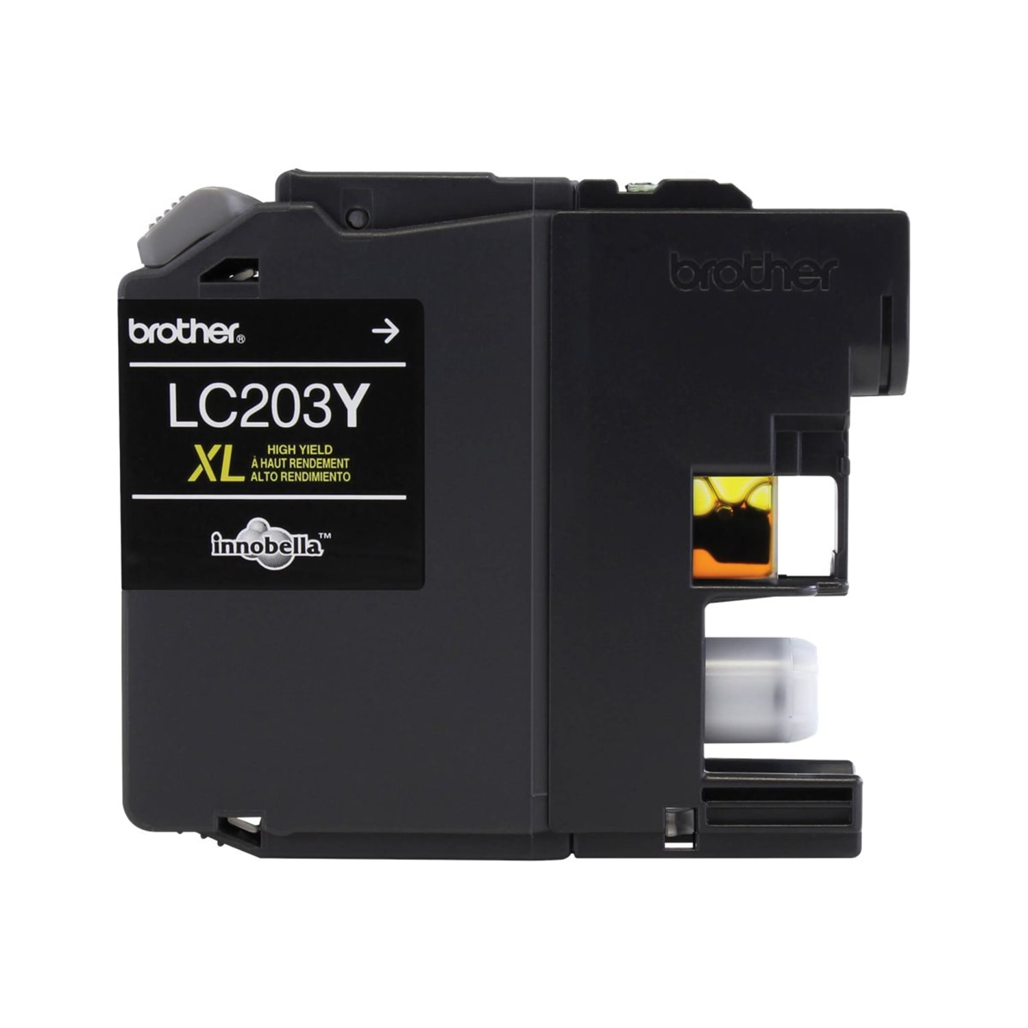 Brother LC203 Yellow High-Yield Ink Cartridge, LC203YS - Image 3