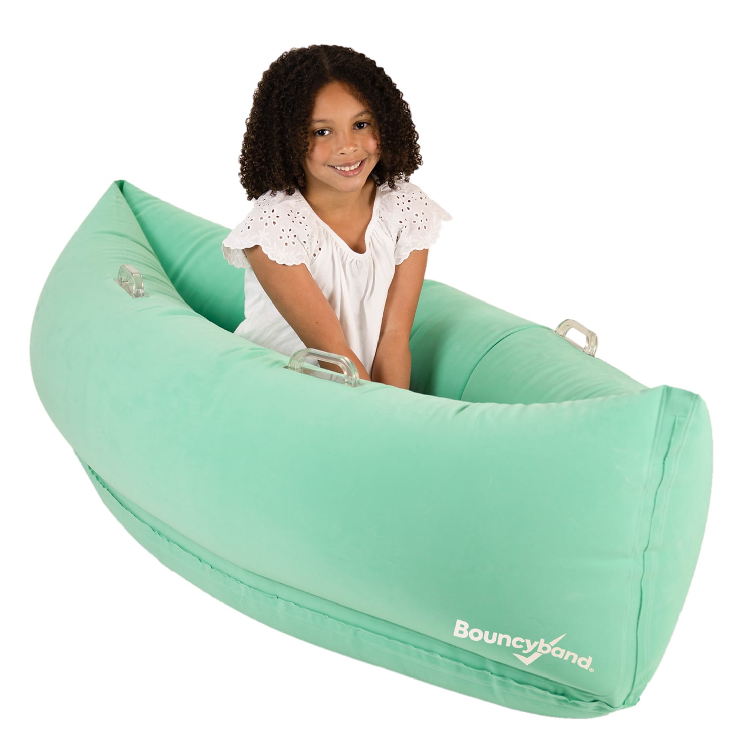 Bouncyband Comfy Hugging Peapod PVC Sensory Pod, 60in, Green - Image 4