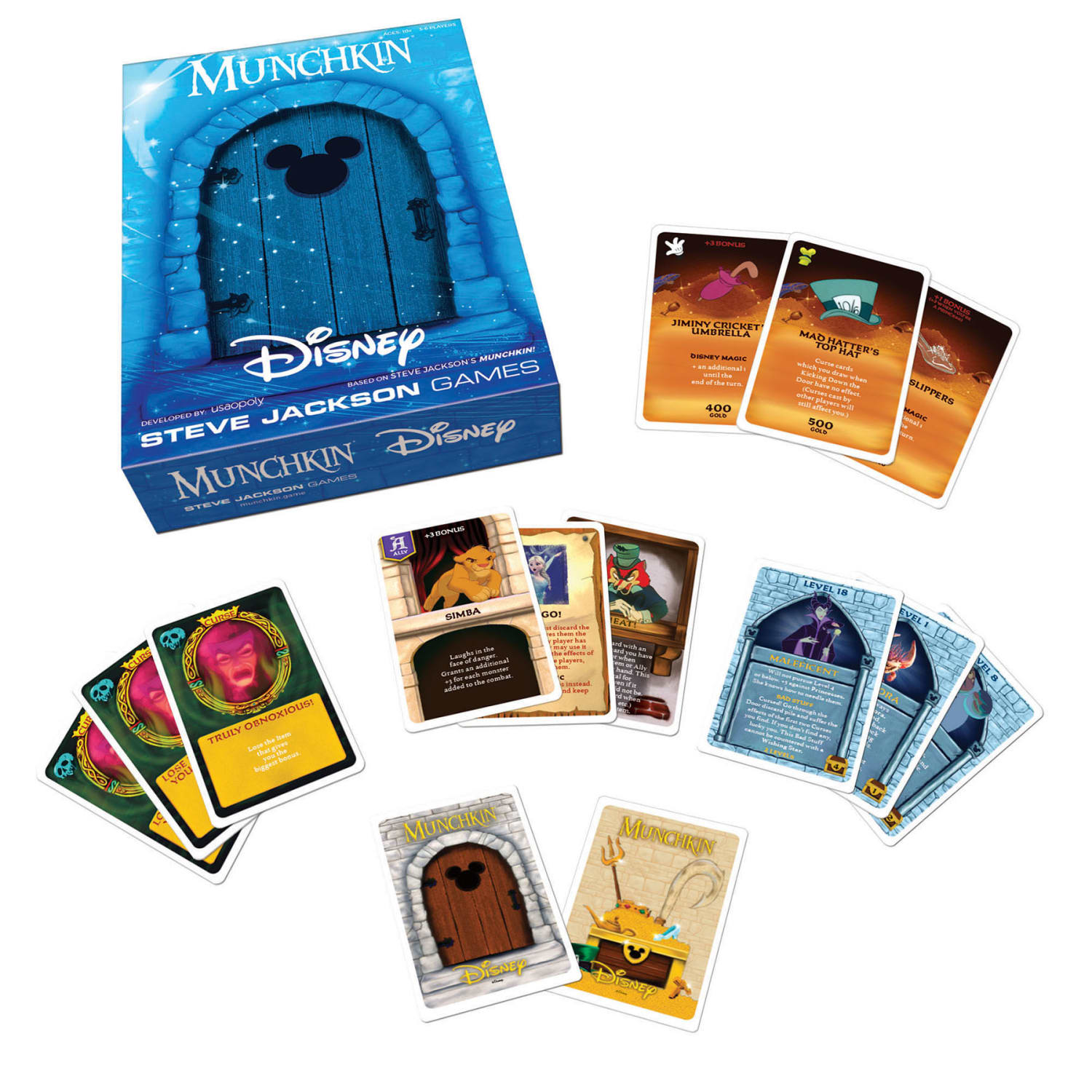 USAopoly MUNCHKIN: Disney Card Game
