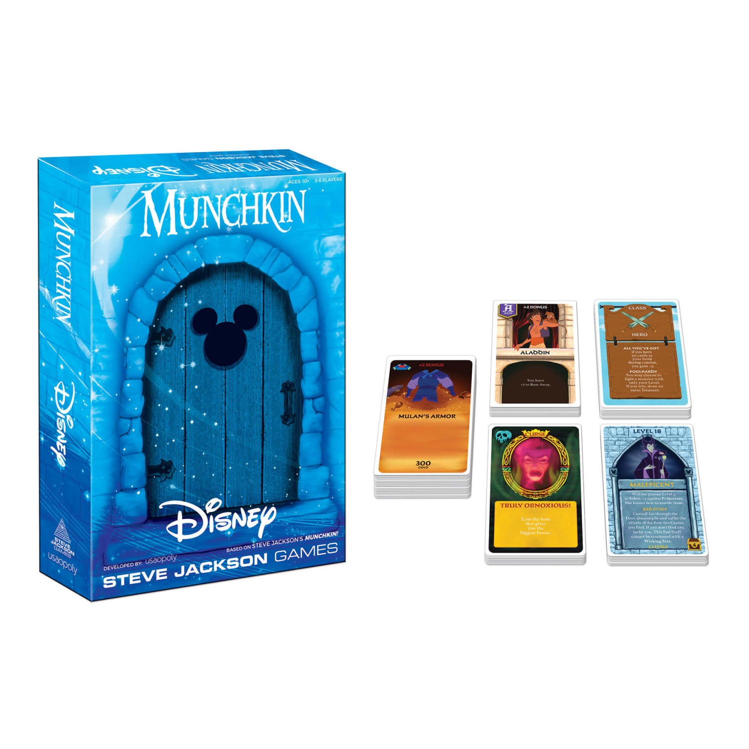 USAopoly MUNCHKIN: Disney Card Game - Image 3