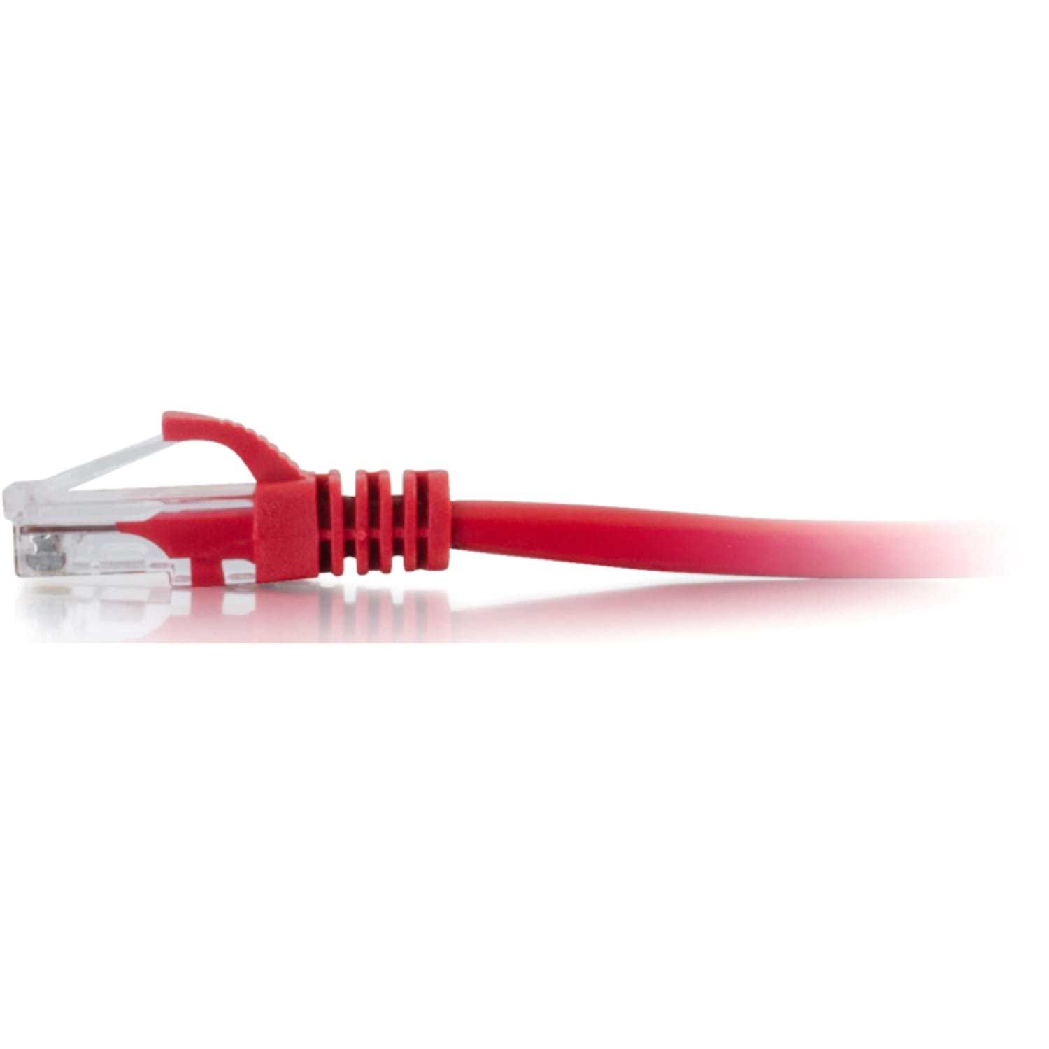 C2G-14ft Cat6 Snagless Unshielded (UTP) Network Patch Cable - Red - Category 6 for Network Device - RJ-45 Male - RJ-45 Male - 14ft - Red - Image 4