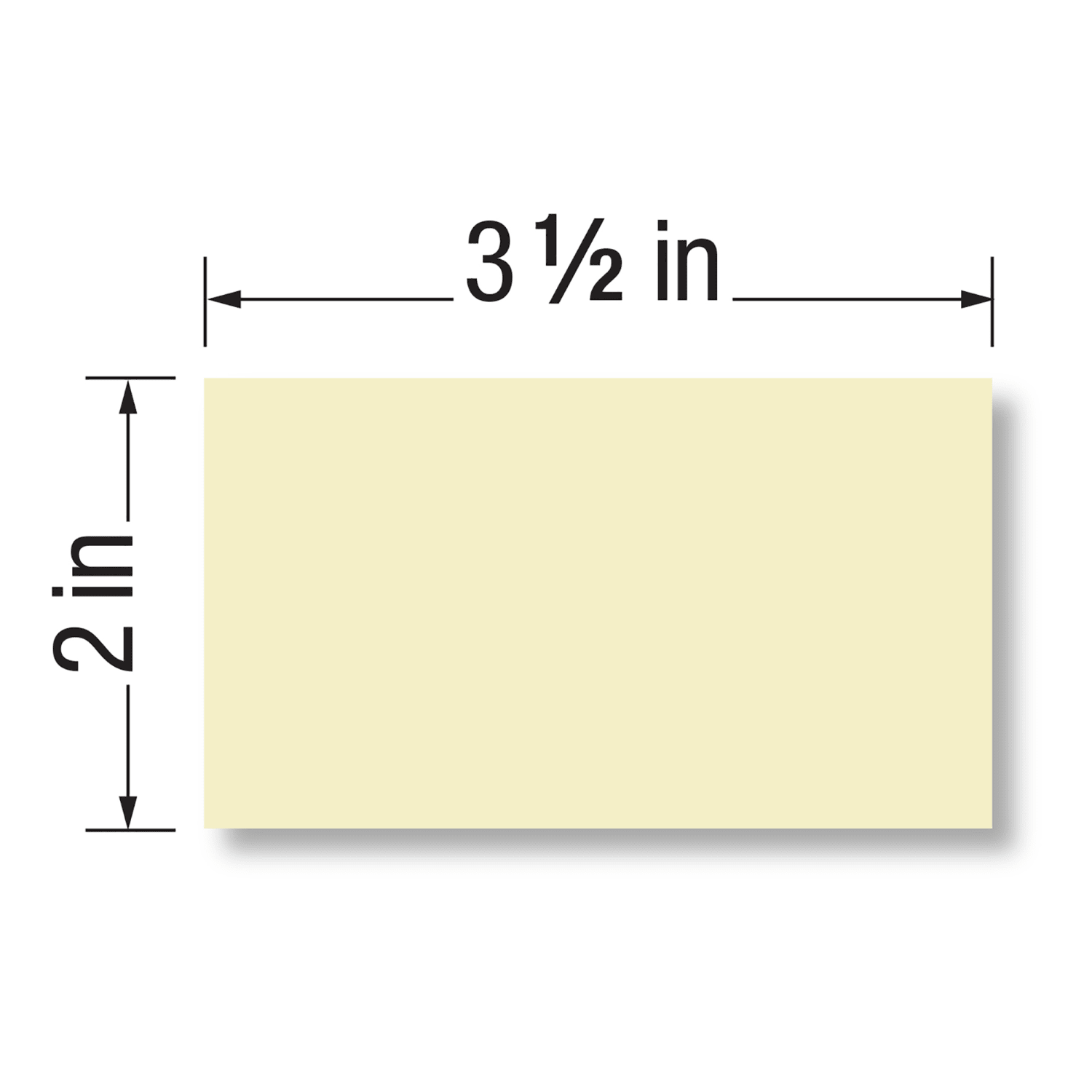 Office Depot Brand Matte Business Cards, 2in x 3 1/2in, Ivory, Pack Of 1,000 - Image 5