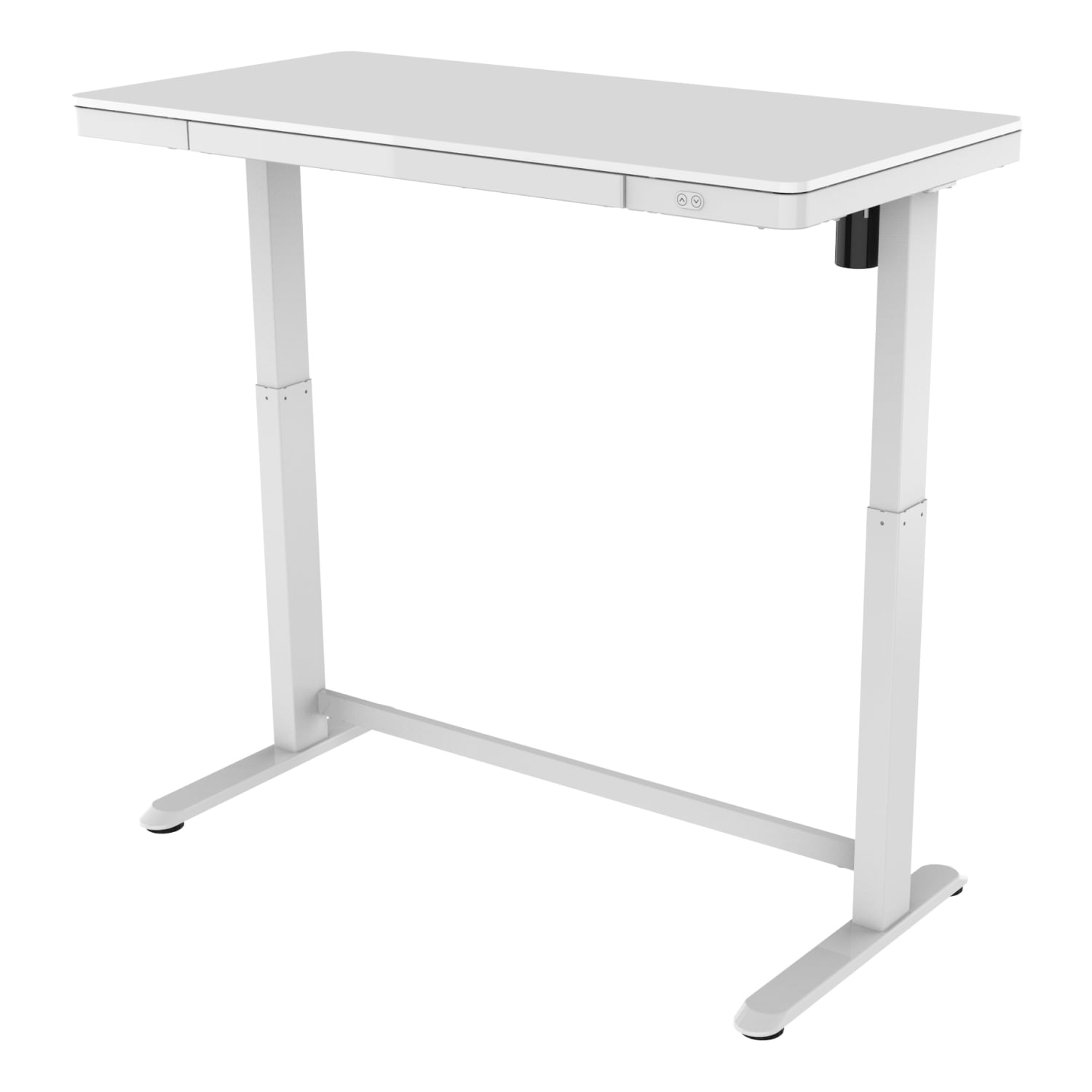 Realspace Electric 48ftW Height-Adjustable Standing Desk, White - Image 5