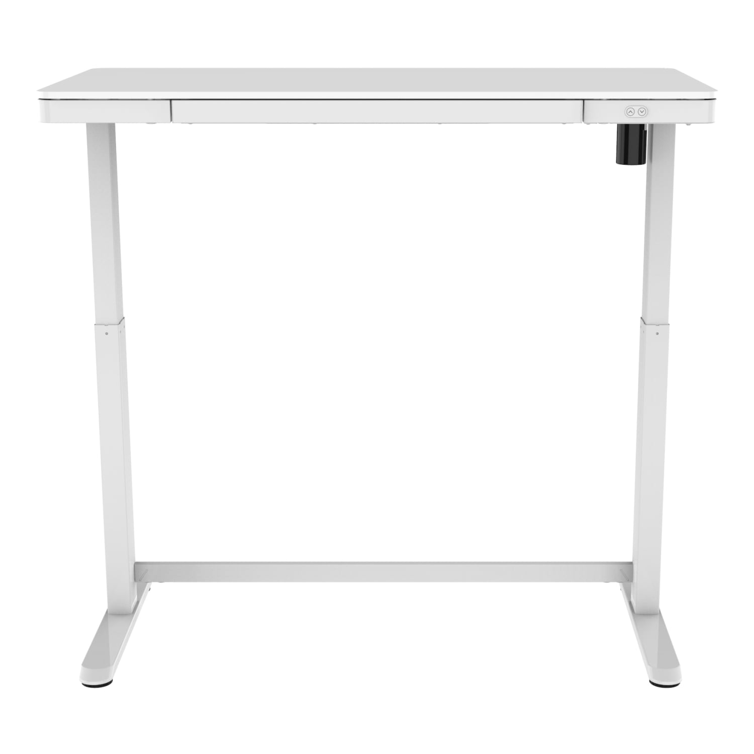 Realspace Electric 48ftW Height-Adjustable Standing Desk, White - Image 6