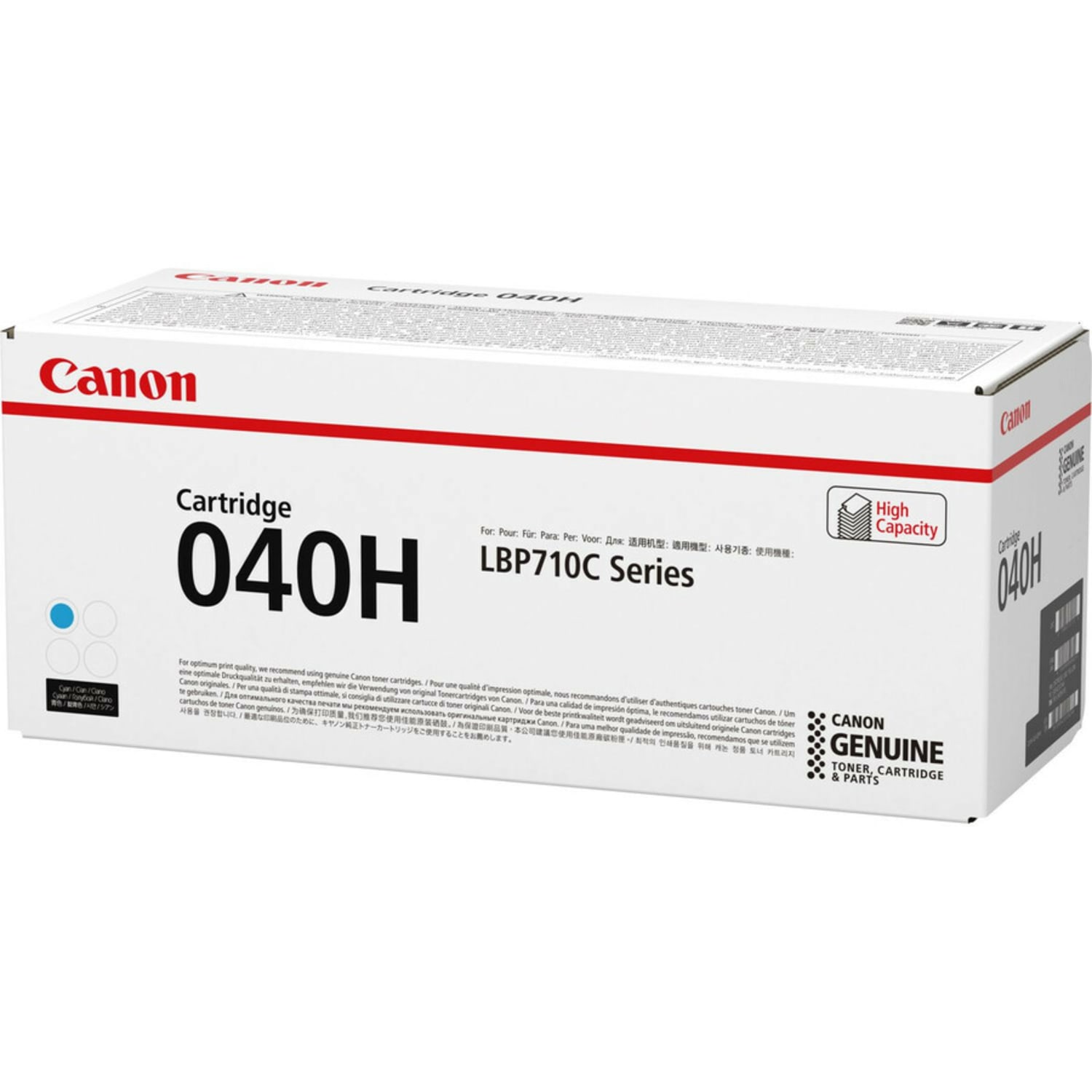 Canon CRG-040H Original Laser Toner Cartridge - Cyan Pack - 10000 Pages - Image 6