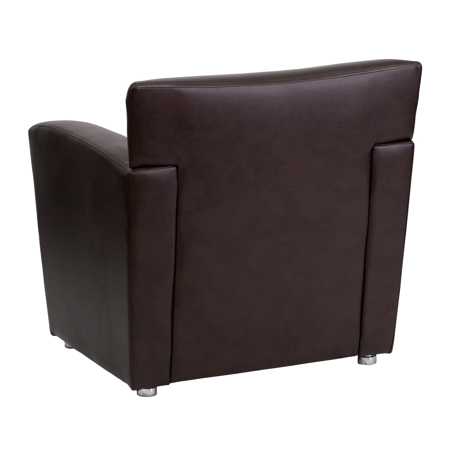 Flash Furniture Hercules Majesty LeatherSoft Faux Leather Chair Brown PopularChairscom