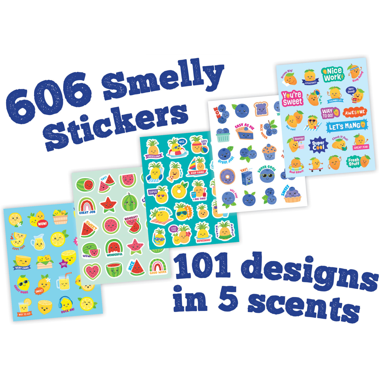 Teacher Created Resources Smelly Stickers, Fruit Smoothie, 606 Stickers - Image 3