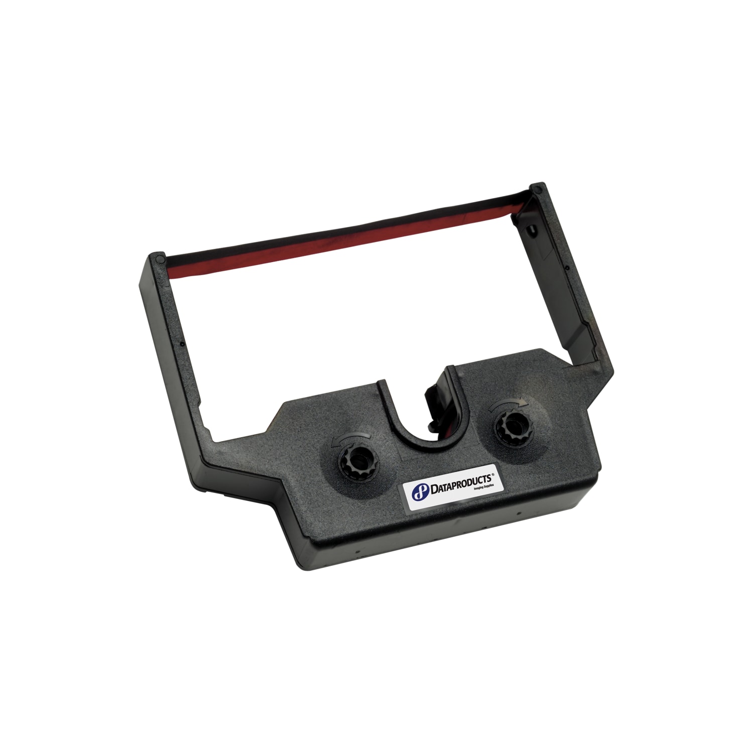 Dataproducts - Black, red - 0.5 in x 18 ft - print ribbon - for Canon CP120, CP1200, CP1212; Casio DL210, DR1210, DR210; Citizen 124; Triumph-Adler 1228