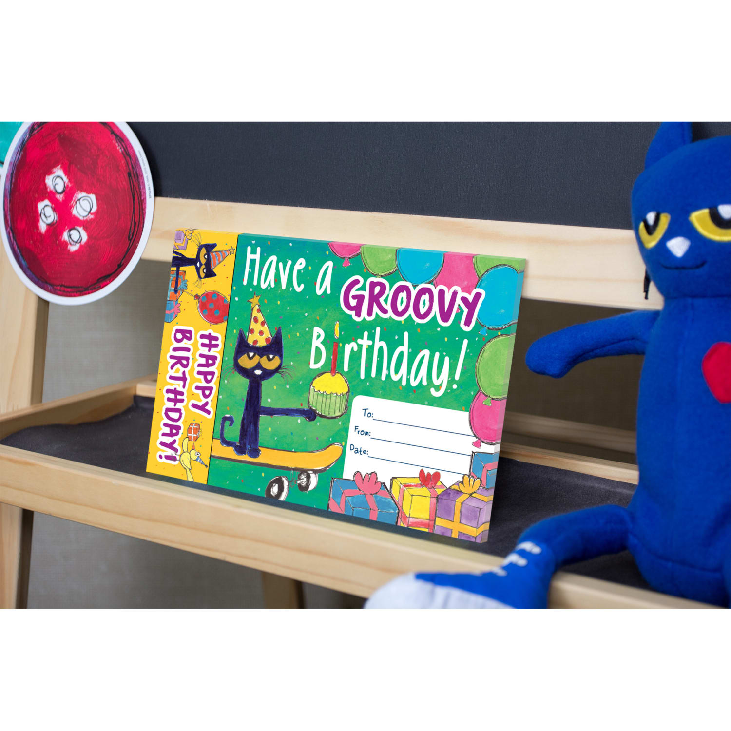 Edupress Bookmark Awards, Pete the Cat Groovy Birthday, 30 Per Pack, Set Of 3 Packs - Image 5