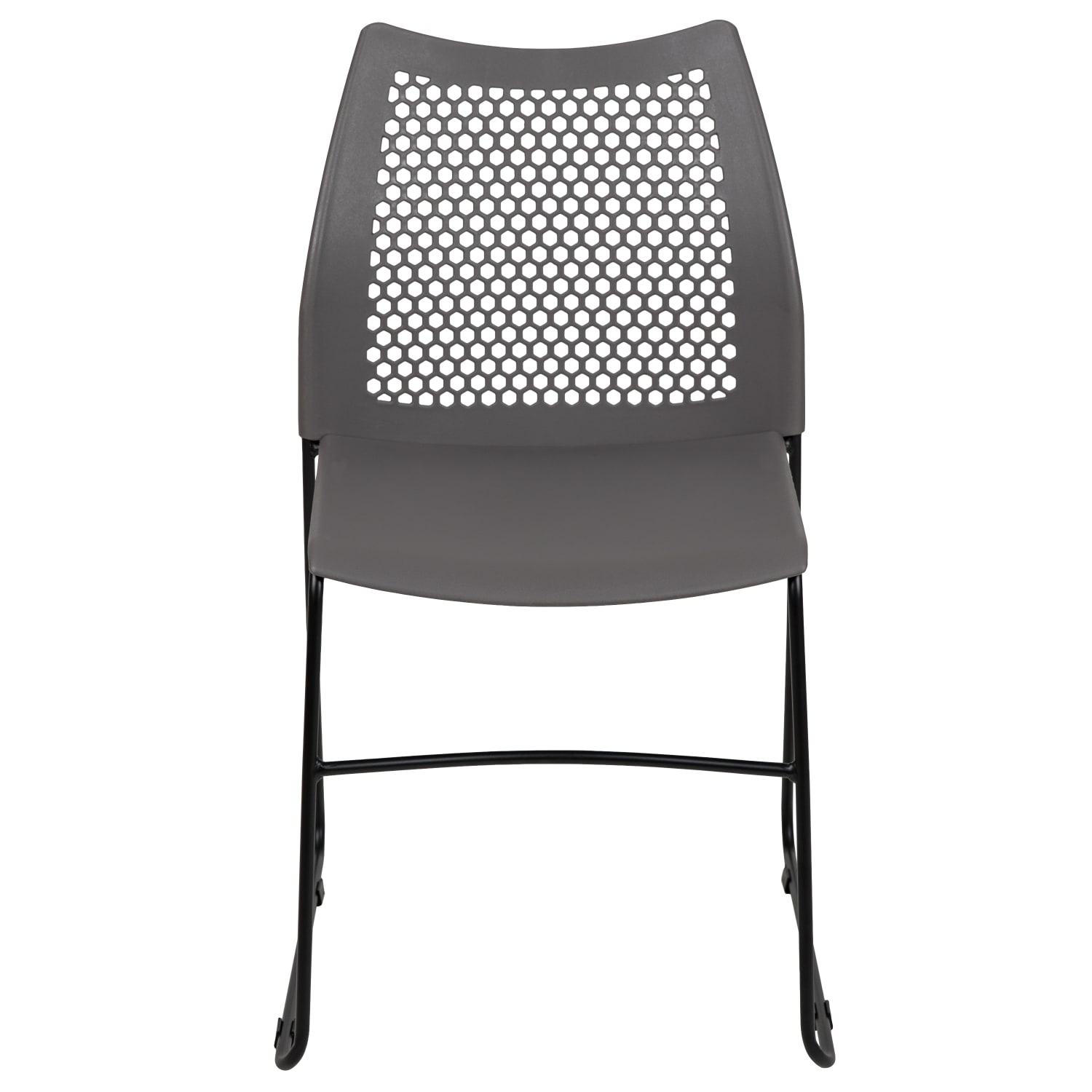 Flash Furniture HERCULES Series Stack Chairs Gray Set Of 5 Chairs PopularChairscom