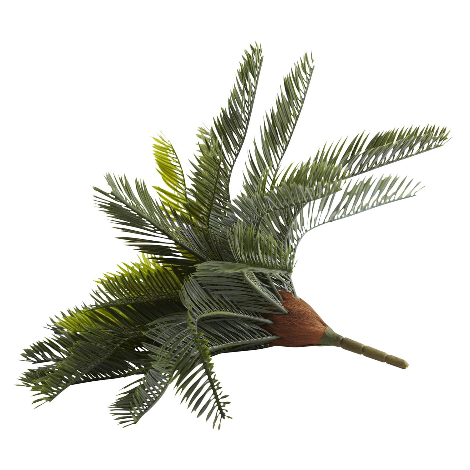 Nearly Natural 13in Artificial Cycas Plants, Green, Set Of 2 Plants - Image 3